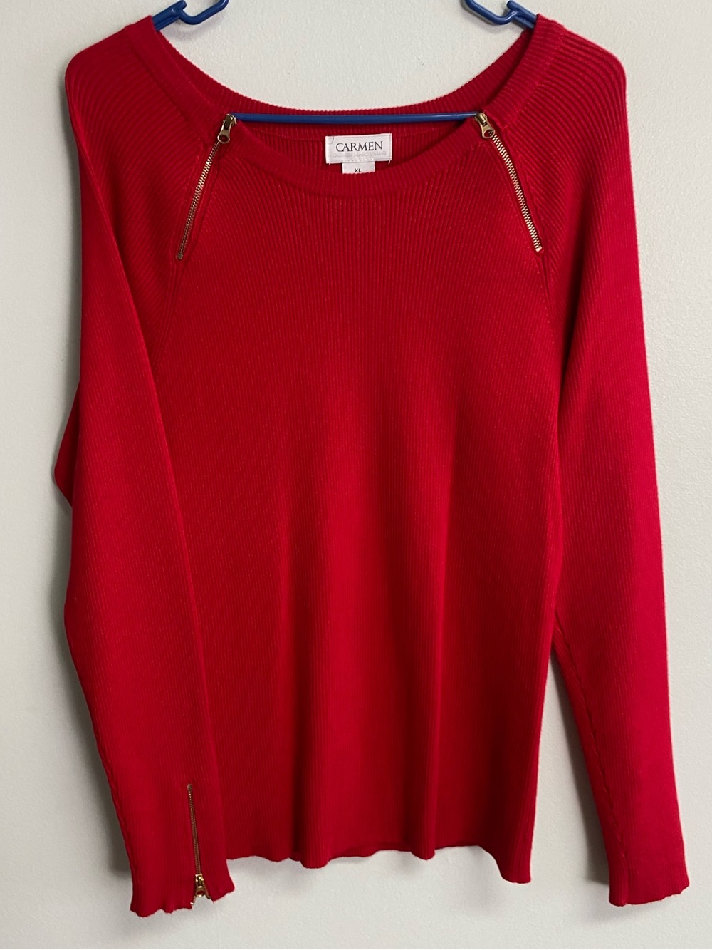 CARMEN RIBBED SWEATER - XL